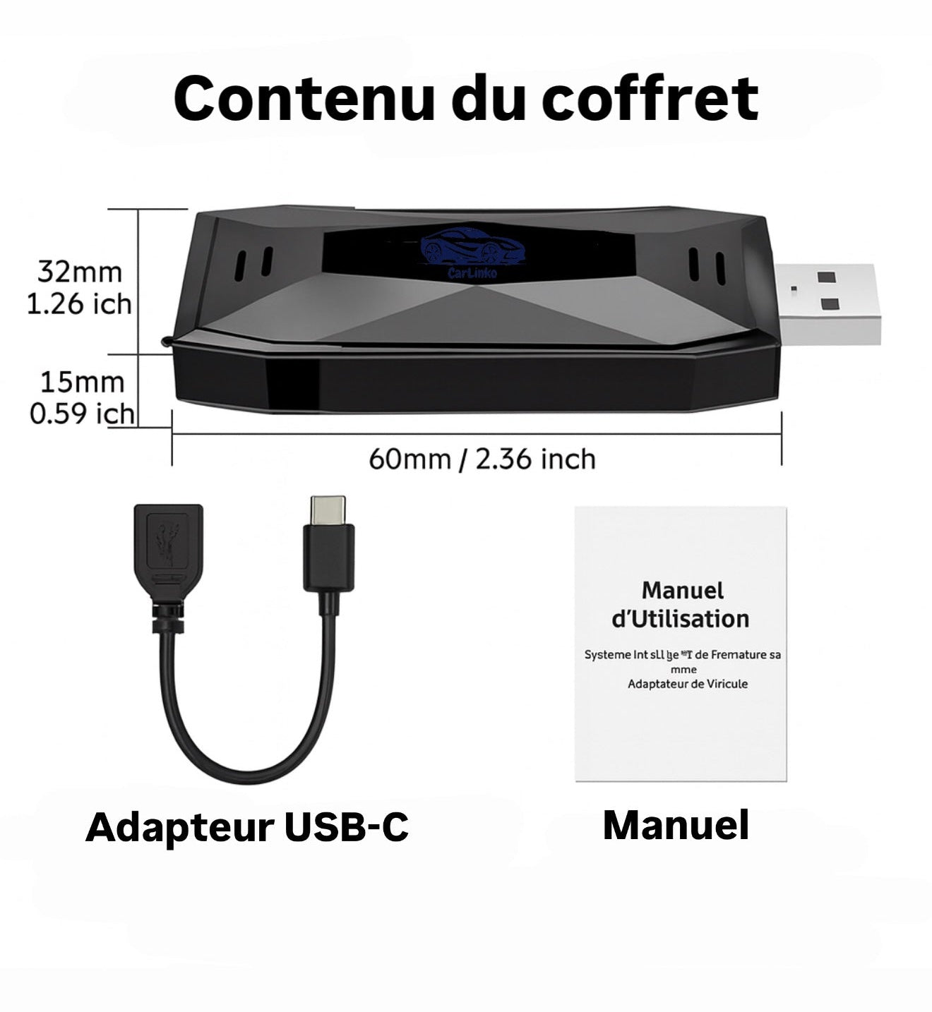 Clé CarPlay 2.0 CarLinko