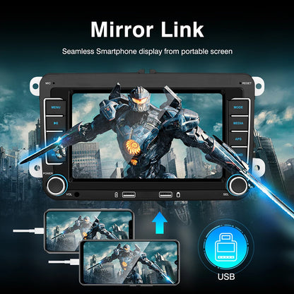 Autoradio Android Carlinko™ – CarPlay Sans Fil pour Volkswagen & Skoda