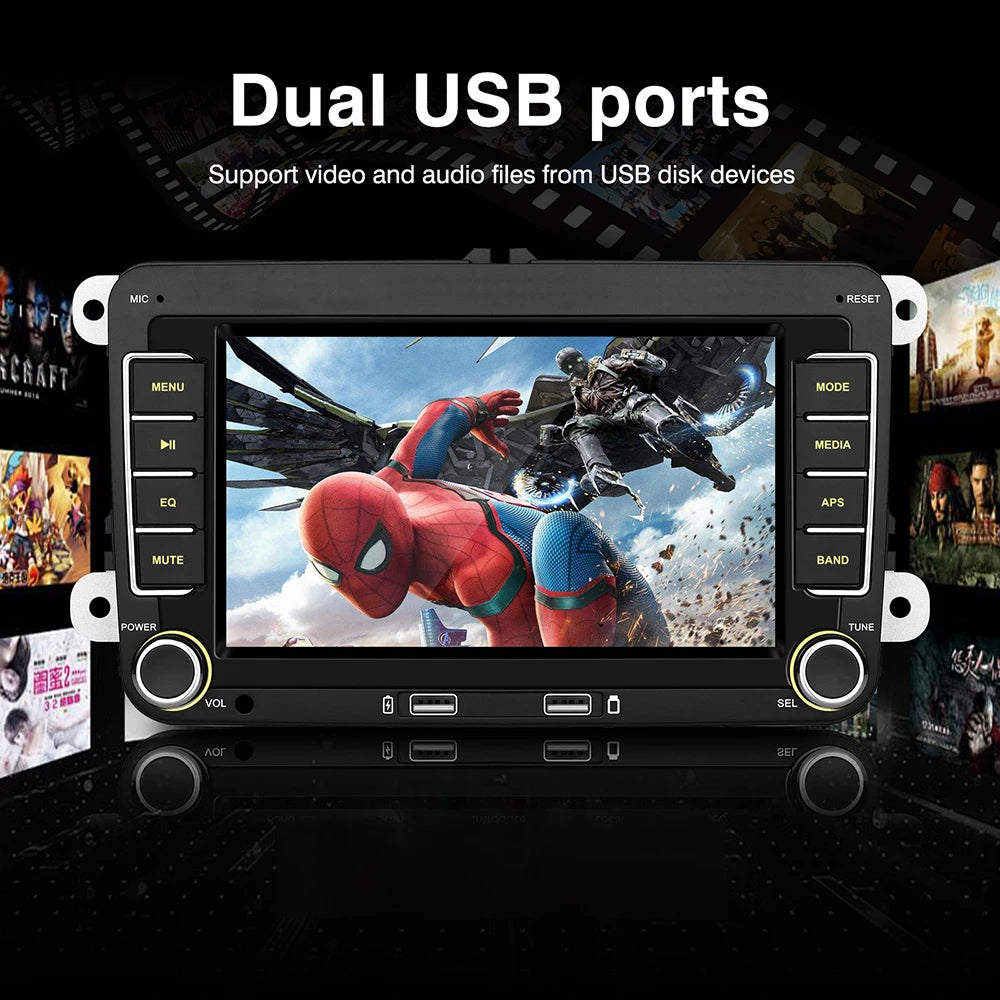 Autoradio Android Carlinko™ – CarPlay Sans Fil pour Volkswagen & Skoda