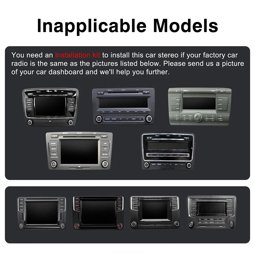 Autoradio Android Carlinko™ – CarPlay Sans Fil pour Volkswagen & Skoda