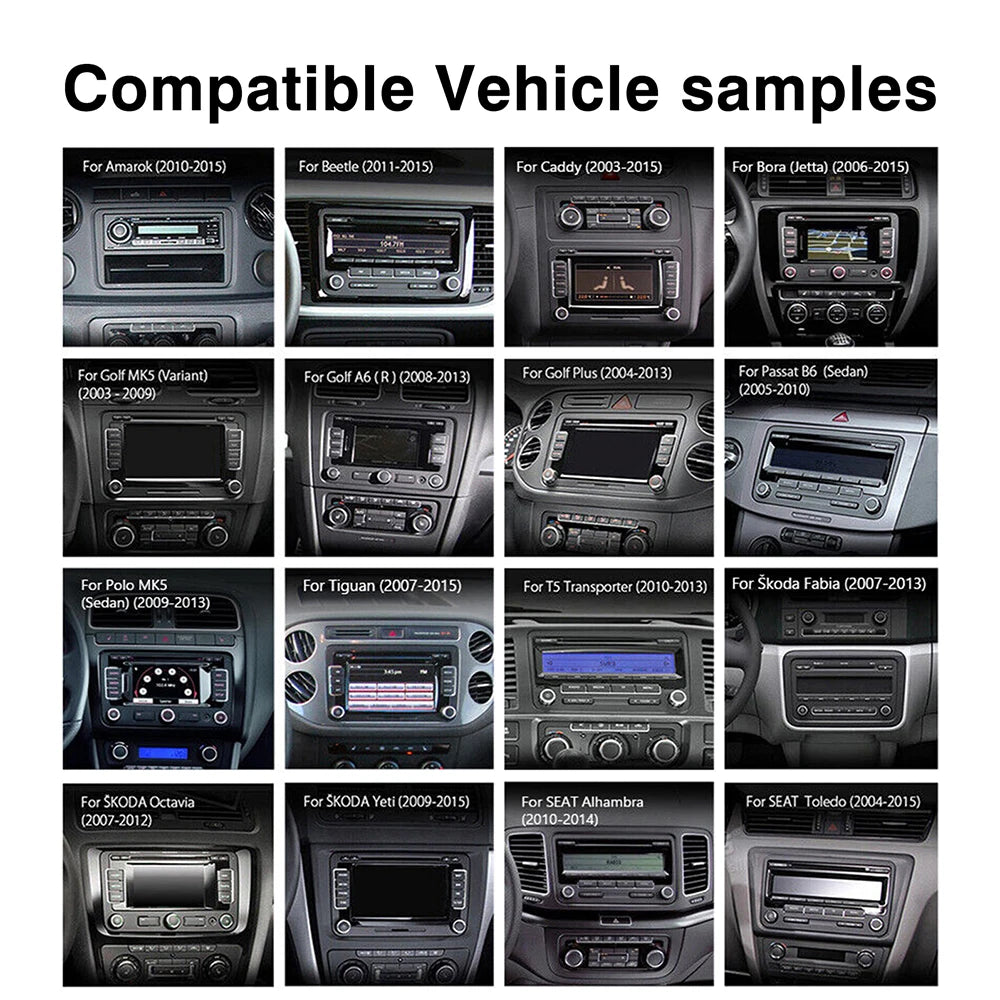 Autoradio Android Carlinko™ – CarPlay Sans Fil pour Volkswagen & Skoda